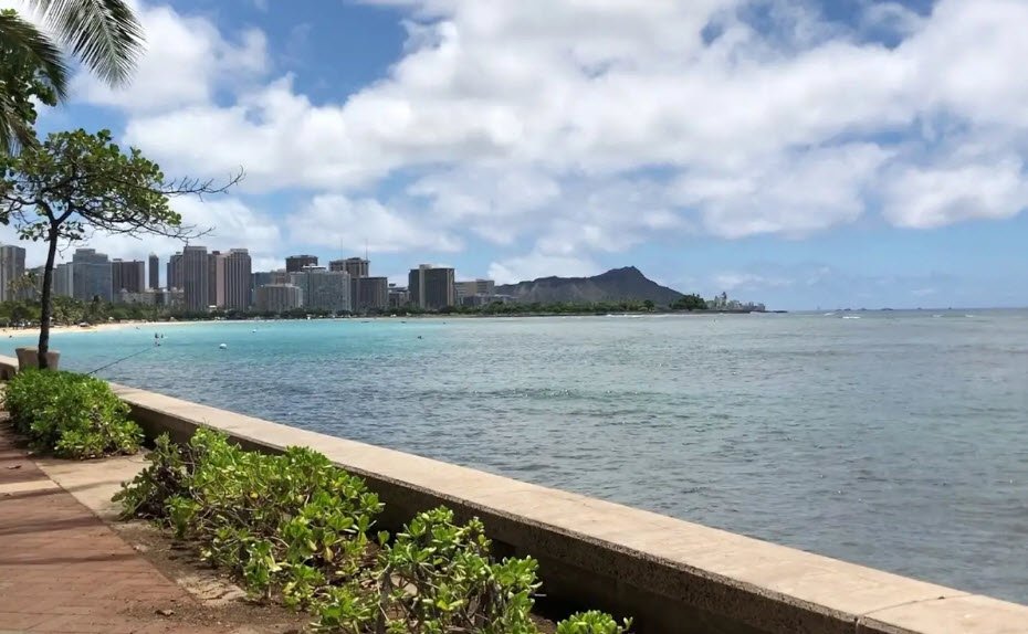Kewalo Basin Park, Hawaii, USA